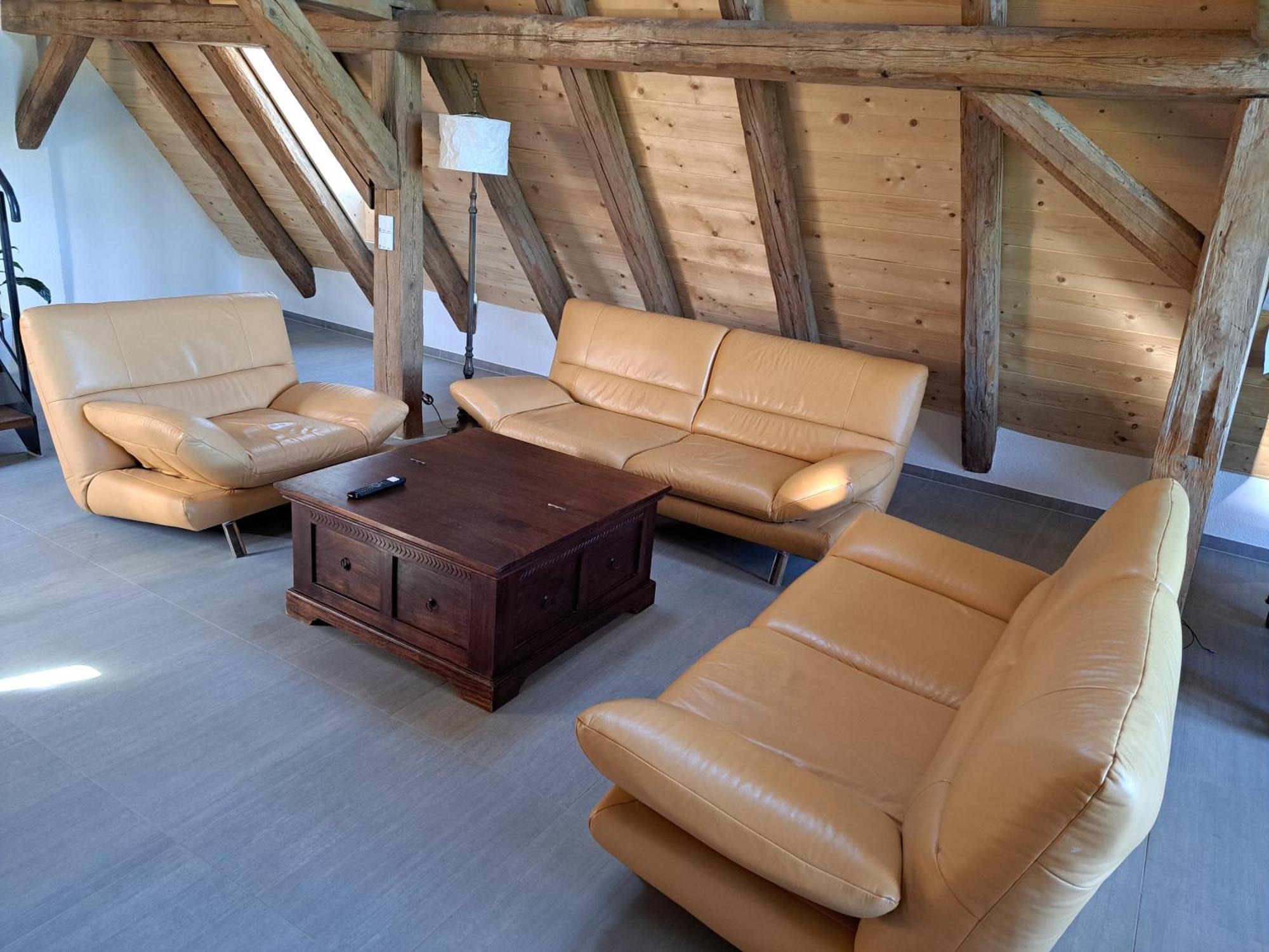 Ferienwohnung Heuboden 후핀겐 외부 사진