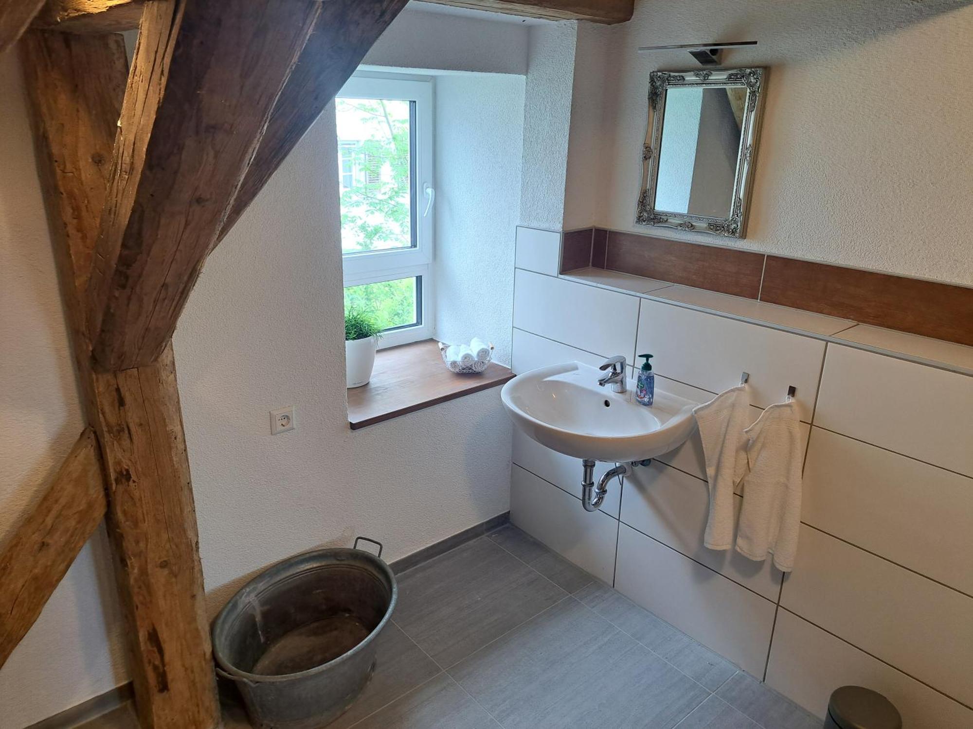 Ferienwohnung Heuboden 후핀겐 외부 사진