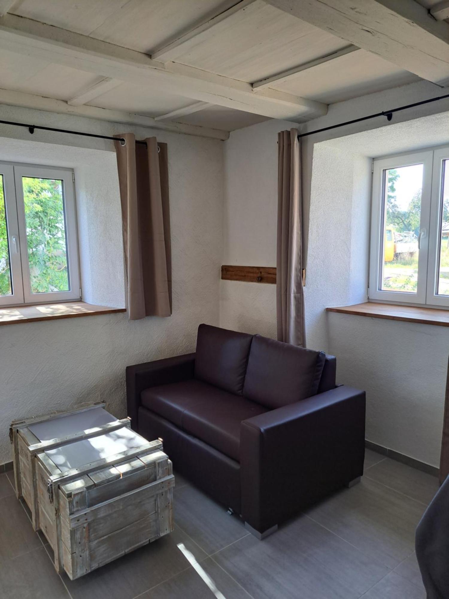 Ferienwohnung Heuboden 후핀겐 외부 사진