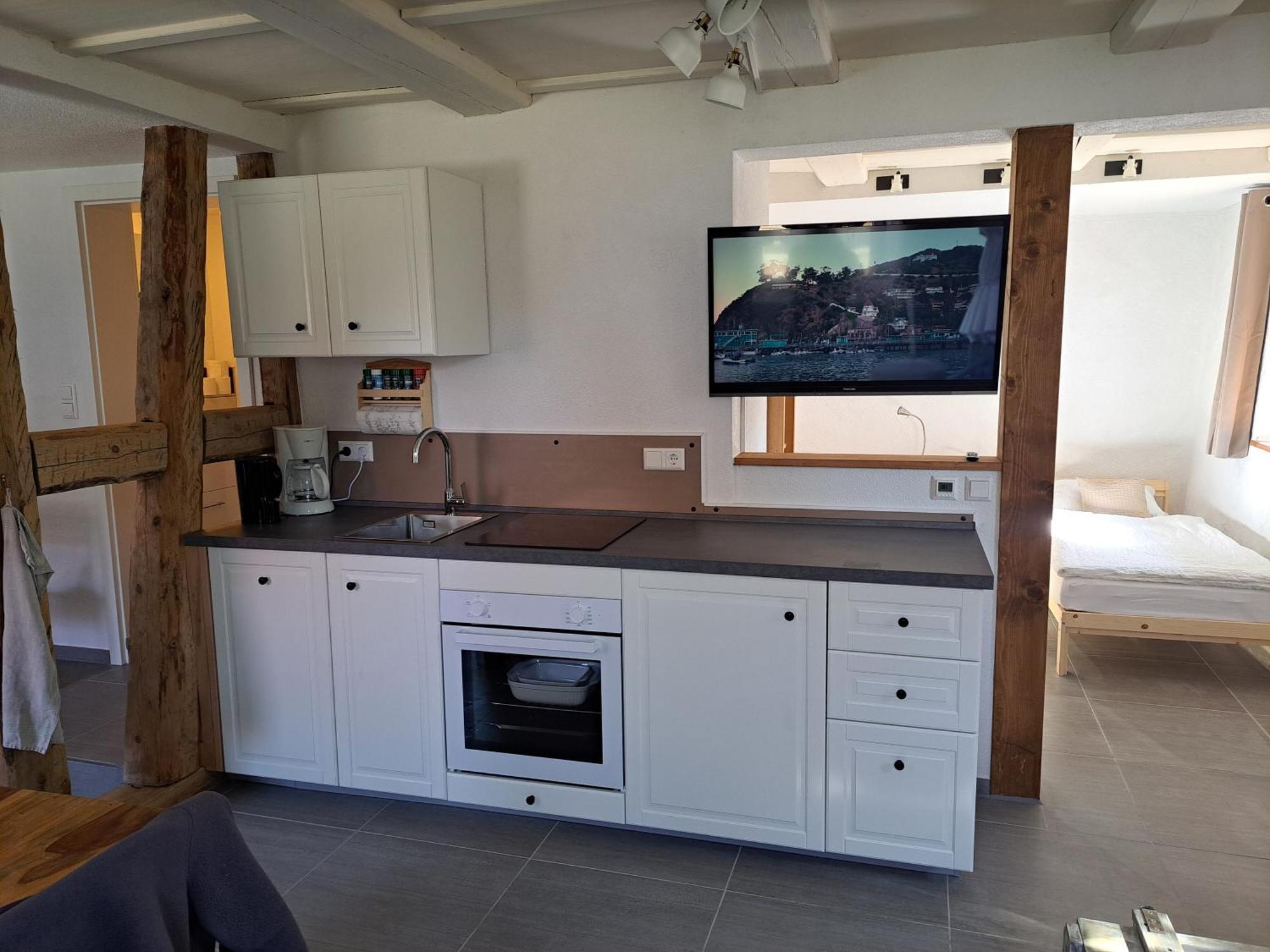 Ferienwohnung Heuboden 후핀겐 외부 사진