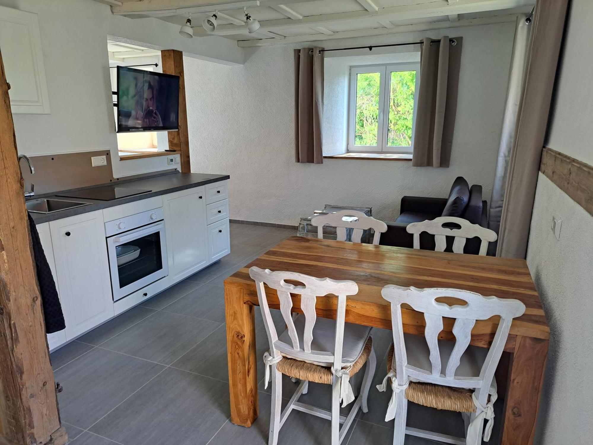 Ferienwohnung Heuboden 후핀겐 외부 사진